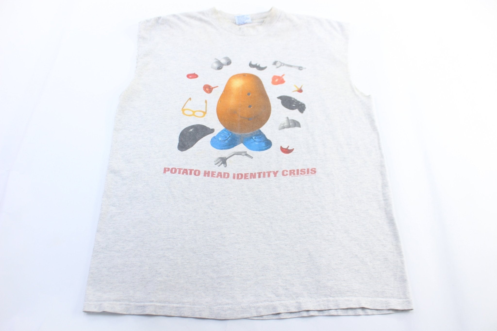 90's Toy Story Potato Head Identity Crisis Tank Top - Jerseys/Tanks - Thrifted Threads