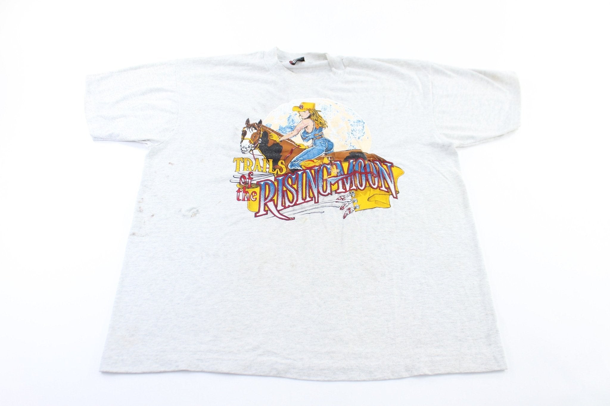 90's Trails of the Rising Moon Graphic T-Shirt - ThriftedThreads.com