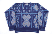 90's Trend Basic Multipattern Knit Sweater - Sweater - Thrifted Threads