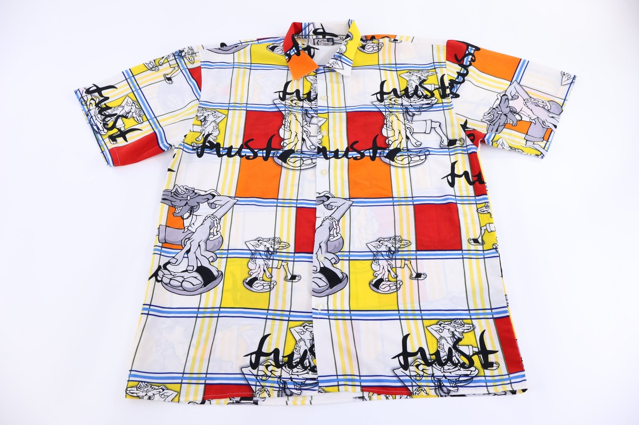 90's Trust Hip Hop Graphic Button Down - Button Ups/Downs - Thrifted Threads