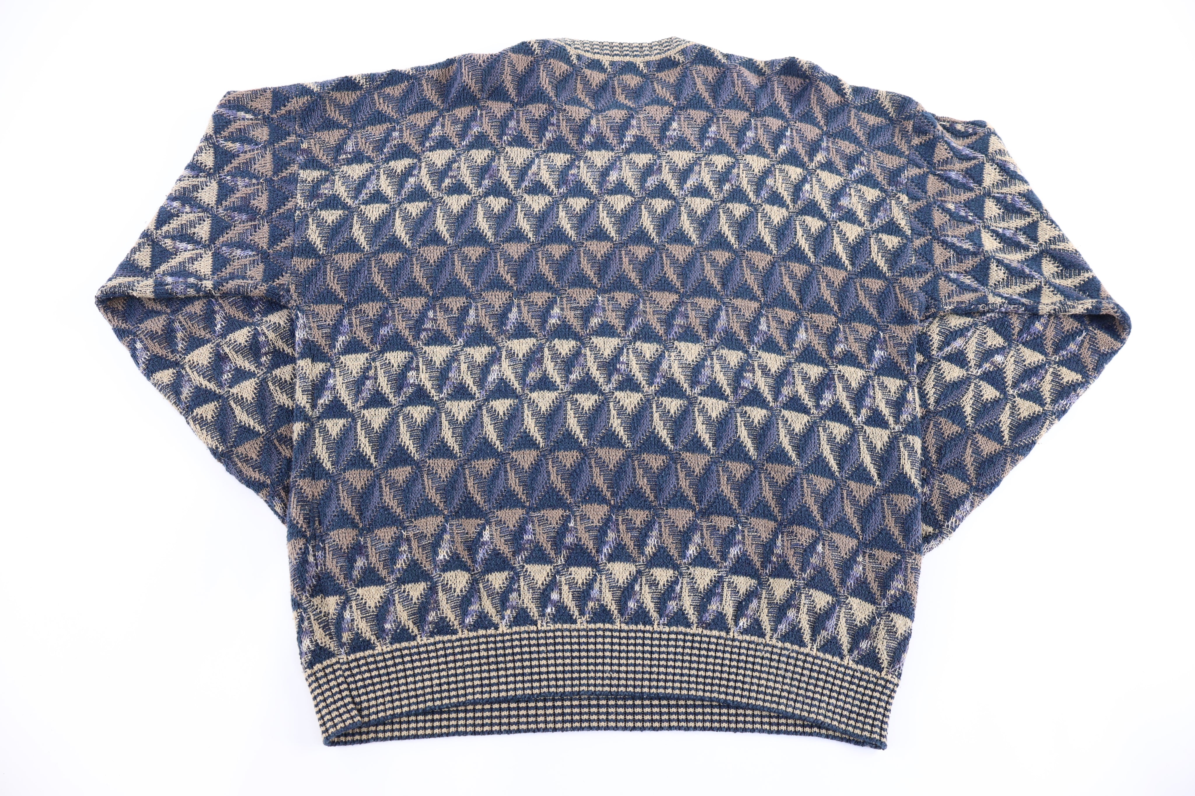 90's TSR USA Multicolor Knit Sweater - Sweater - Thrifted Threads