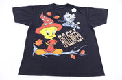 90's Tweety Bird Halloween T-shirt - Shirts & Tops - Thrifted Threads