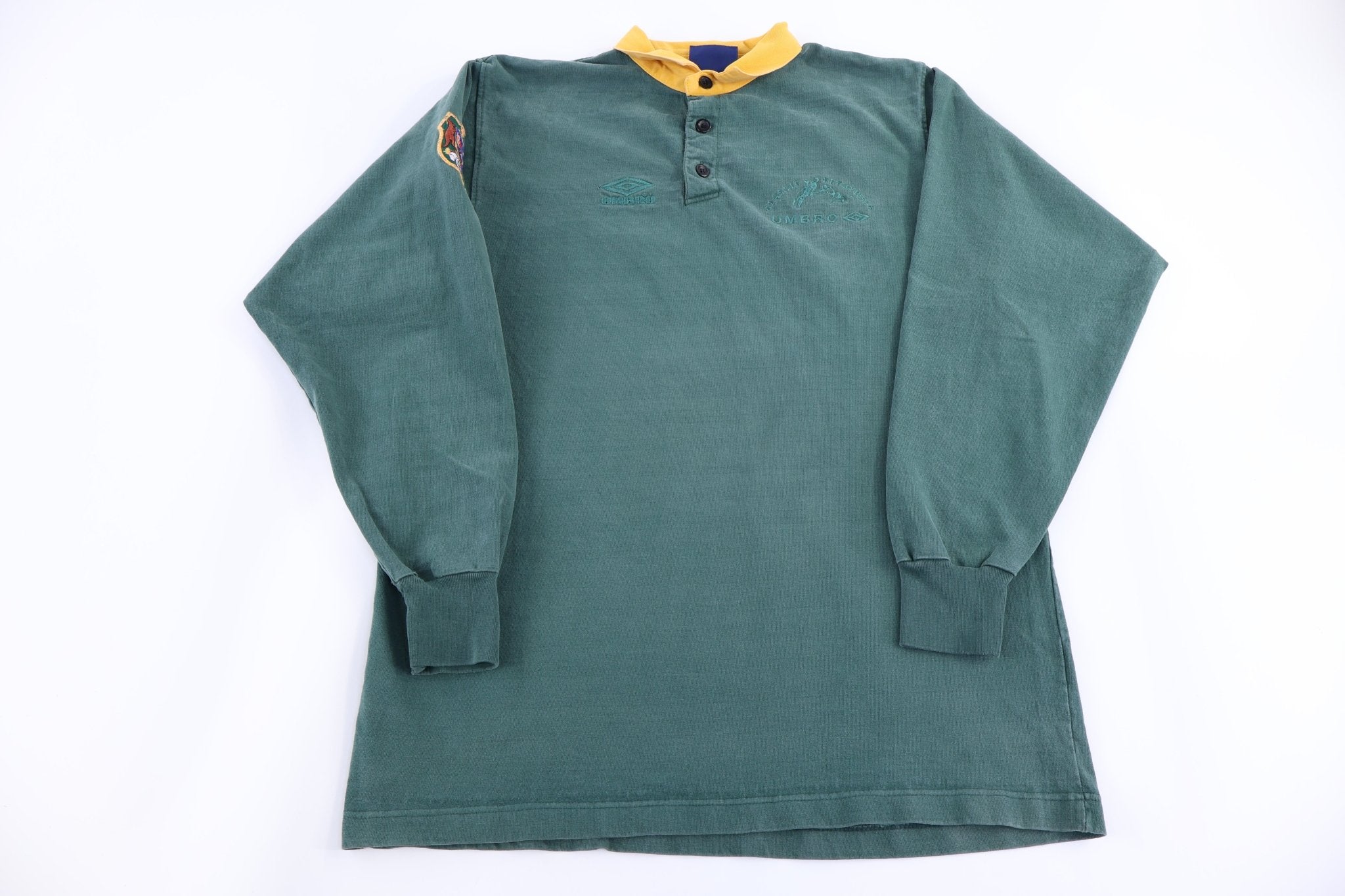 90's Umbro Australia LS Button Up - Button Ups - Thrifted Threads