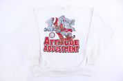 90's University of Alabama Attitude Adjustment Sweatshirt - Sweatshirt - Thrifted Threads