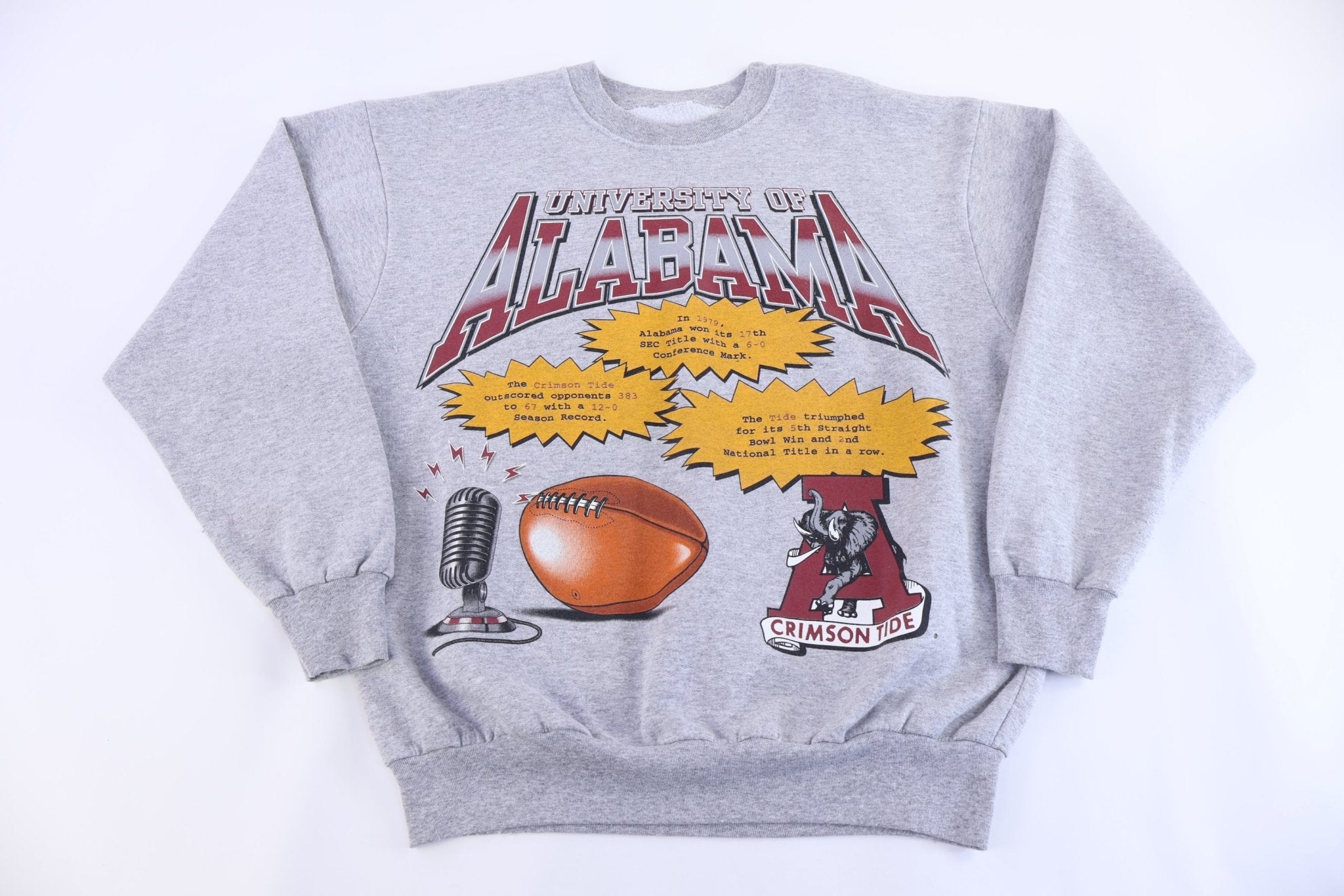 90's University of Alabama Sweatshirt - Sweatshirt - Thrifted Threads