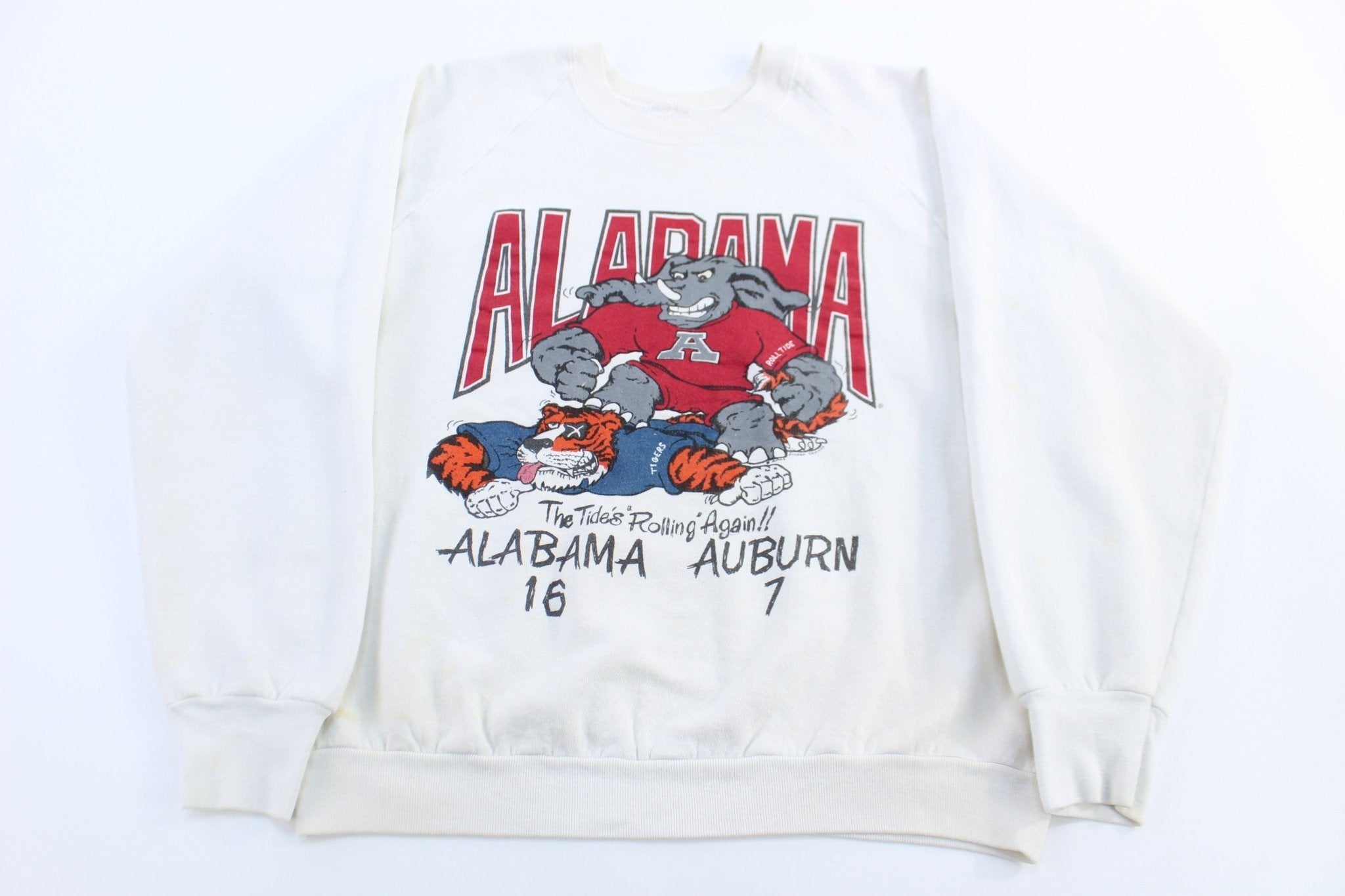90's University of Alabama "The Tide's Rolling Again" Sweatshirt - Sweatshirt - Thrifted Threads
