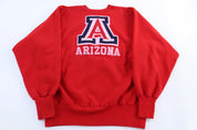 90's University of Arizona Reverse Weave Sweatshirt - ThriftedThreads.com