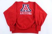 90's University of Arizona Reverse Weave Sweatshirt - Sweatshirt - Thrifted Threads