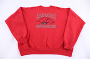 90's University of Arkansas Razorbacks Sweatshirt - Sweatshirt - Thrifted Threads