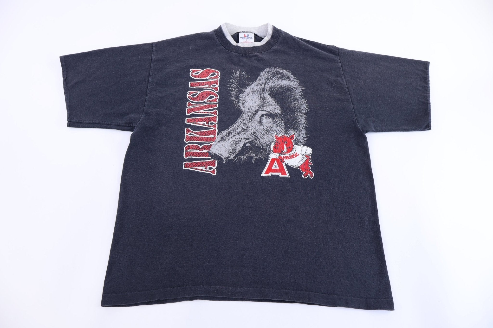 90's University of Arkansas Razorbacks T-shirt - Shirts & Tops - Thrifted Threads