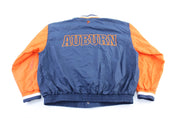 90's University of Auburn Embroidered Pro Player Bomber Jacket - ThriftedThreads.com