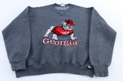 90's University of Georgia Bulldogs Russell Athletic Sweatshirt - ThriftedThreads.com