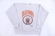 90's University of Illinois Sweatshirt - sweatshirt - Thrifted Threads