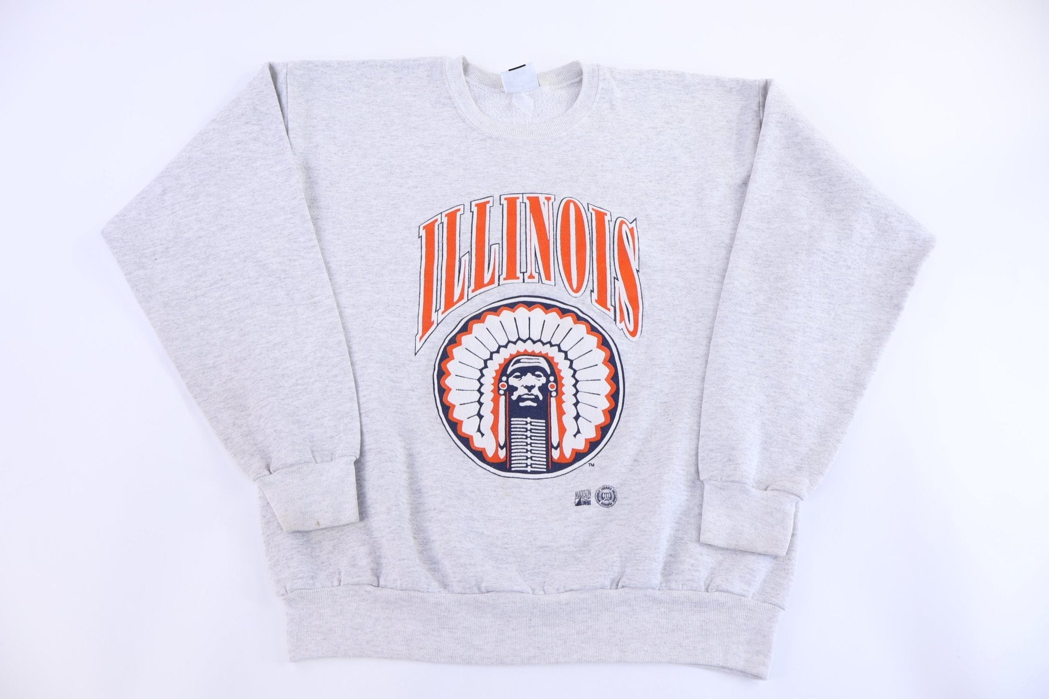 90's University of Illinois Sweatshirt - sweatshirt - Thrifted Threads