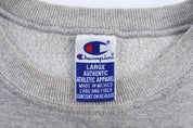 90's University of Iowa Grey Champion Sweatshirt - ThriftedThreads.com