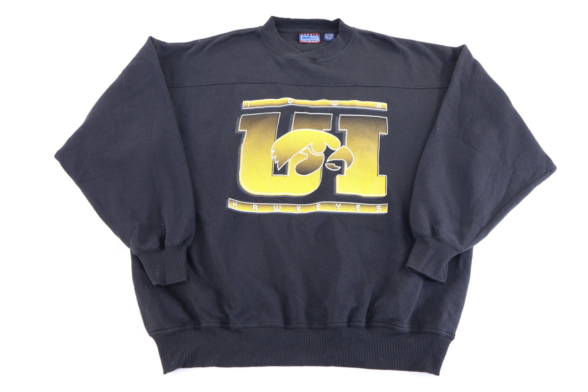 90's University of Iowa Sweatshirt - Sweatshirt - Thrifted Threads