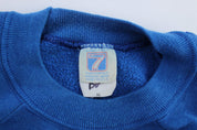 90's University of Kansas Jayhawks Embroidered Logo 7 Sweatshirt - ThriftedThreads.com