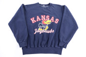 90's University of Kansas Jayhawks Sweatshirt - Sweatshirt - Thrifted Threads