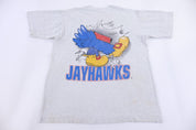 90's University of Kansas Jayhawks T-shirt - Shirts & Tops - Thrifted Threads