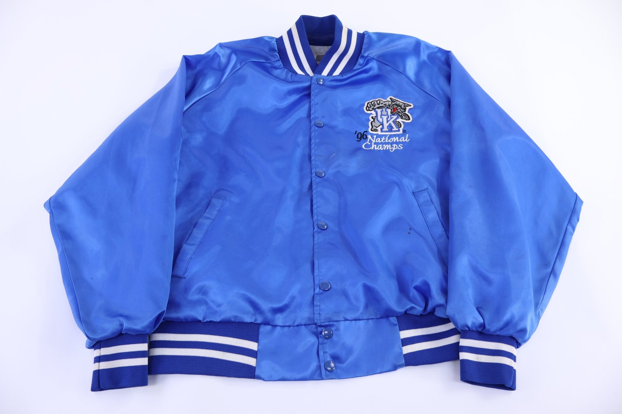 90's University of Kentucky Bomber Jacket - Jacket - Thrifted Threads