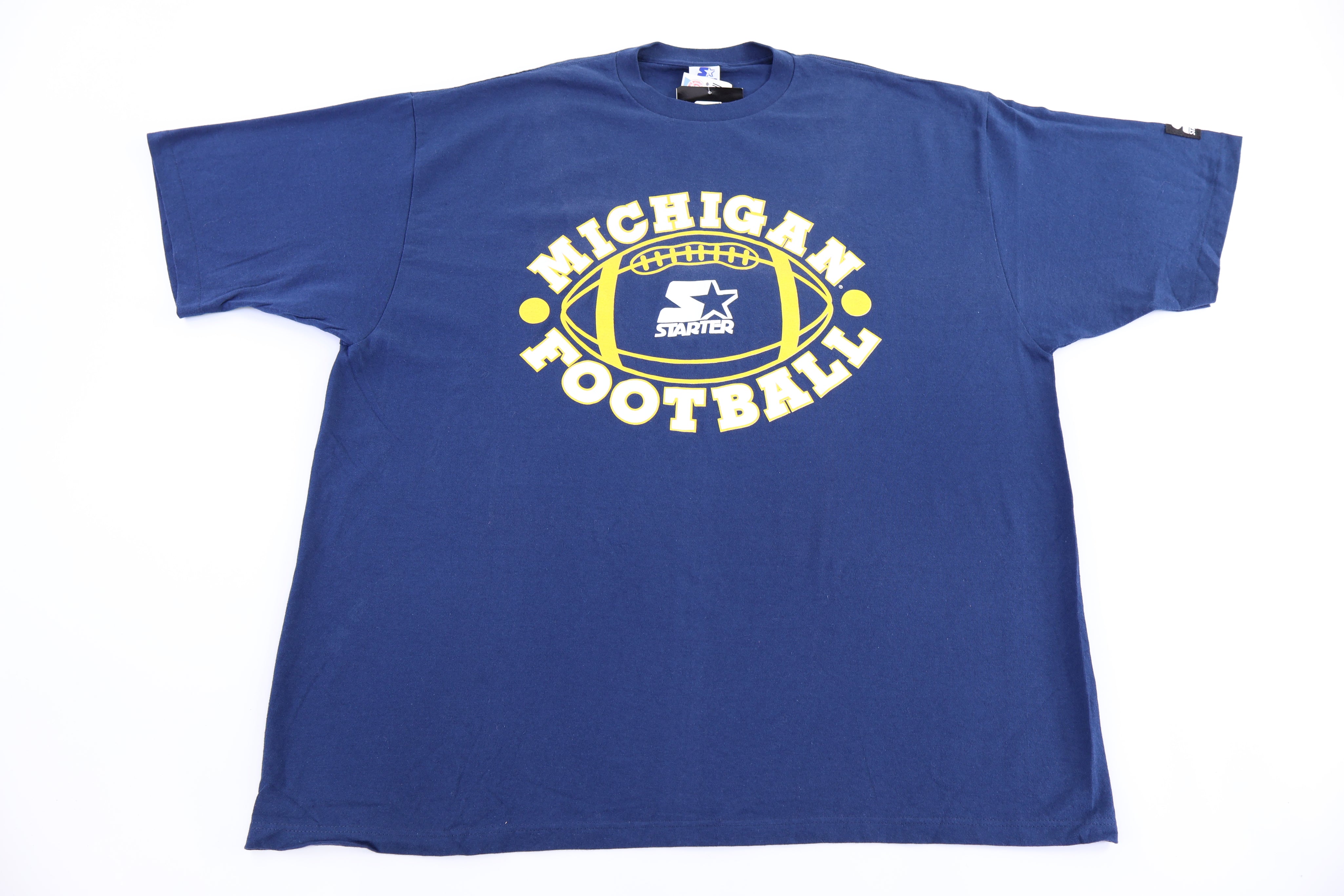 90's University of Michigan Football T-shirt - Shirts & Tops - Thrifted Threads