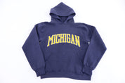 90's University of Michigan Pullover Hoodie - Sweatshirt - Thrifted Threads