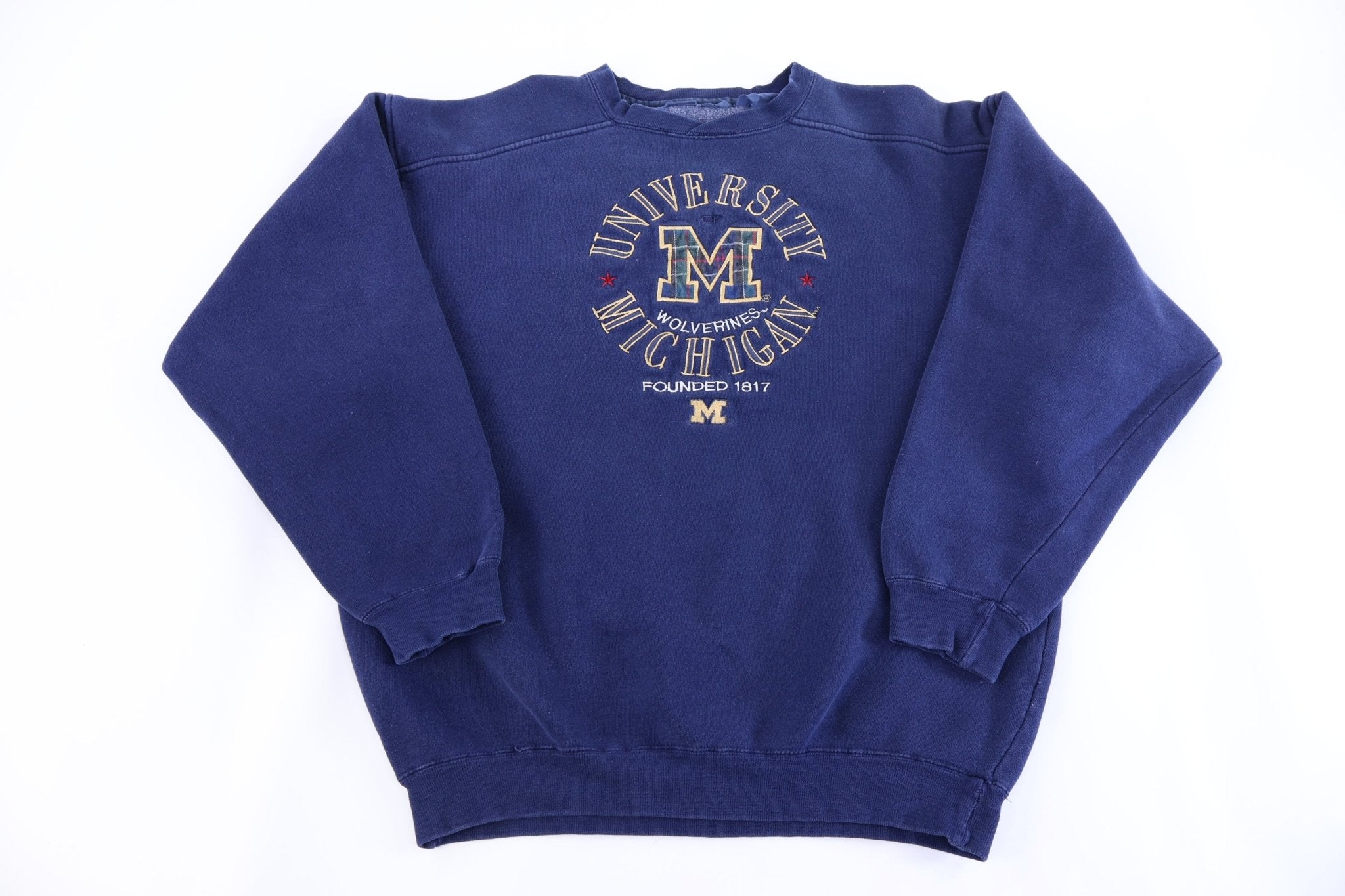 90's University of Michigan Sweatshirt - Sweatshirt - Thrifted Threads