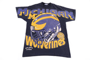 90's University of Michigan Wolverines T-shirt - Shirts & Tops - Thrifted Threads