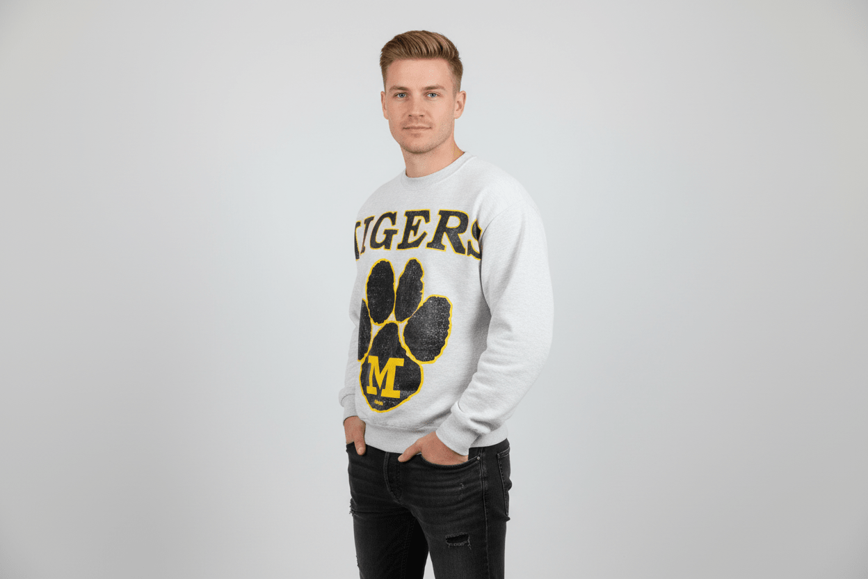90's University of Missouri Sweatshirt - Sweatshirt - Thrifted Threads