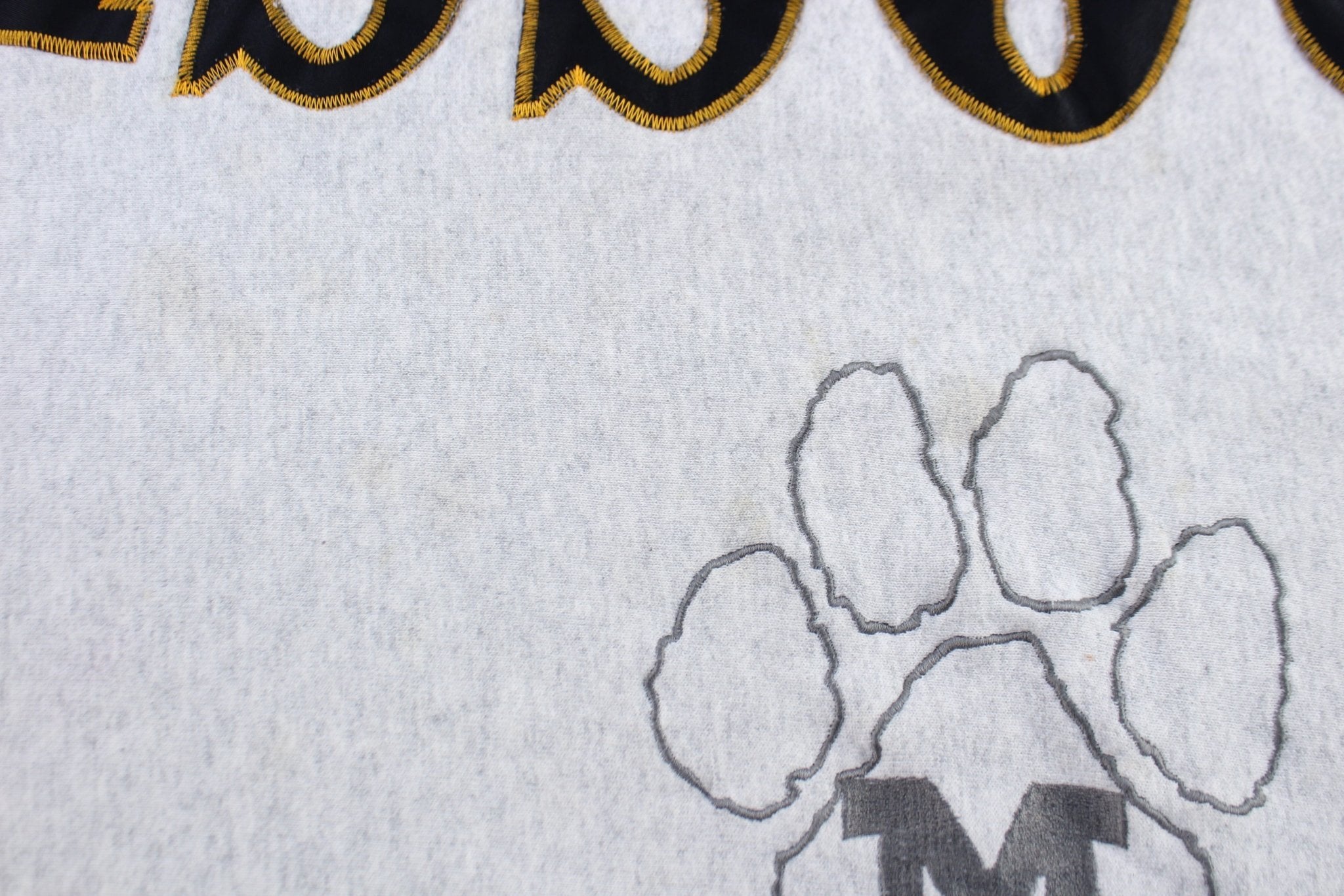 90's University of Missouri Tigers Embroidered Sweatshirt - ThriftedThreads.com