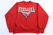 90's University of Nebraska Huskers Sweatshirt - ThriftedThreads.com