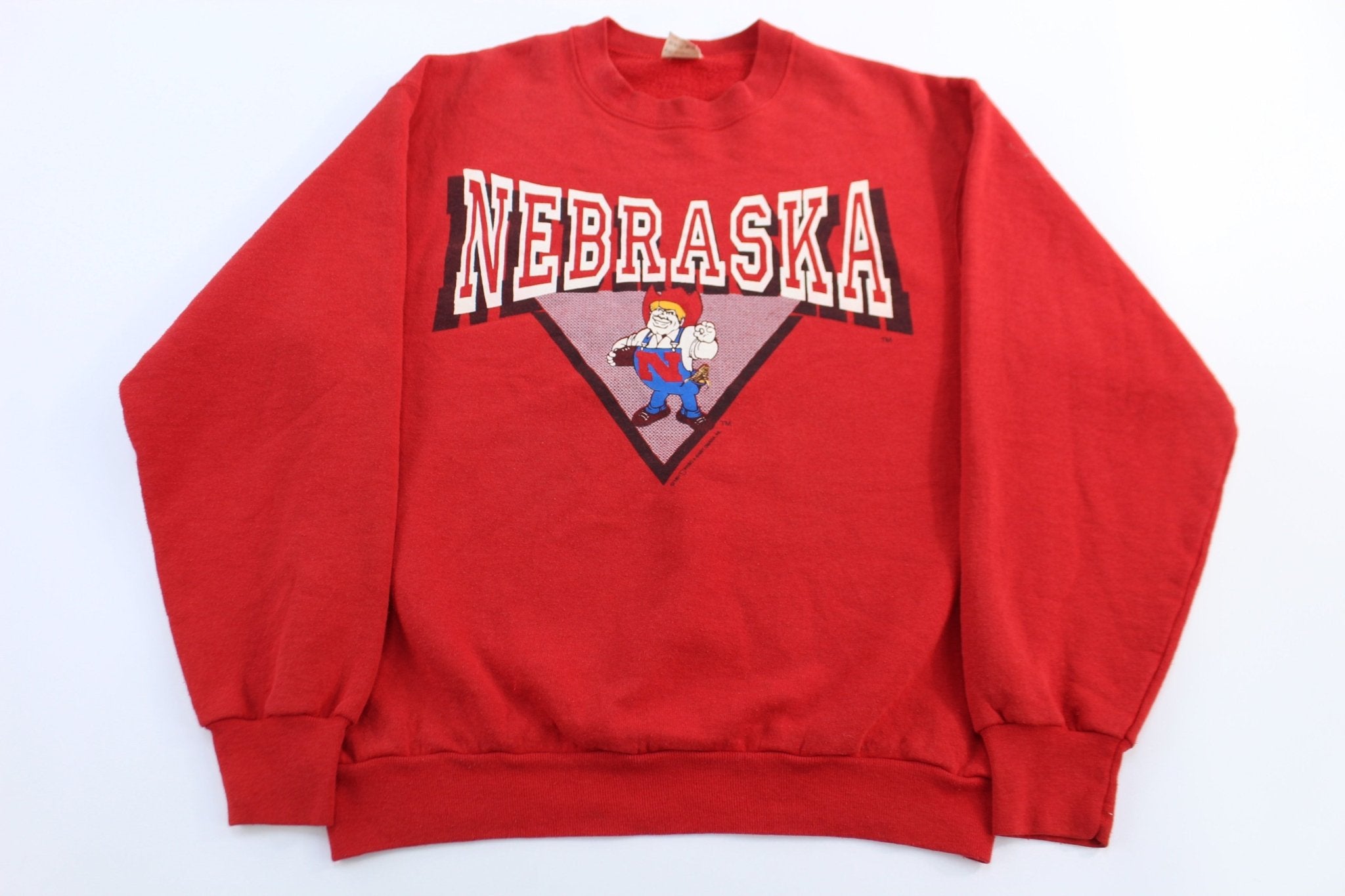 90's University of Nebraska Huskers Sweatshirt - ThriftedThreads.com