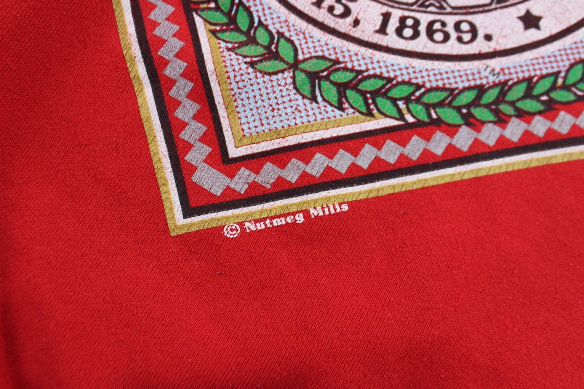 90's University of Nebraska Nutmeg Mills Sweatshirt - ThriftedThreads.com