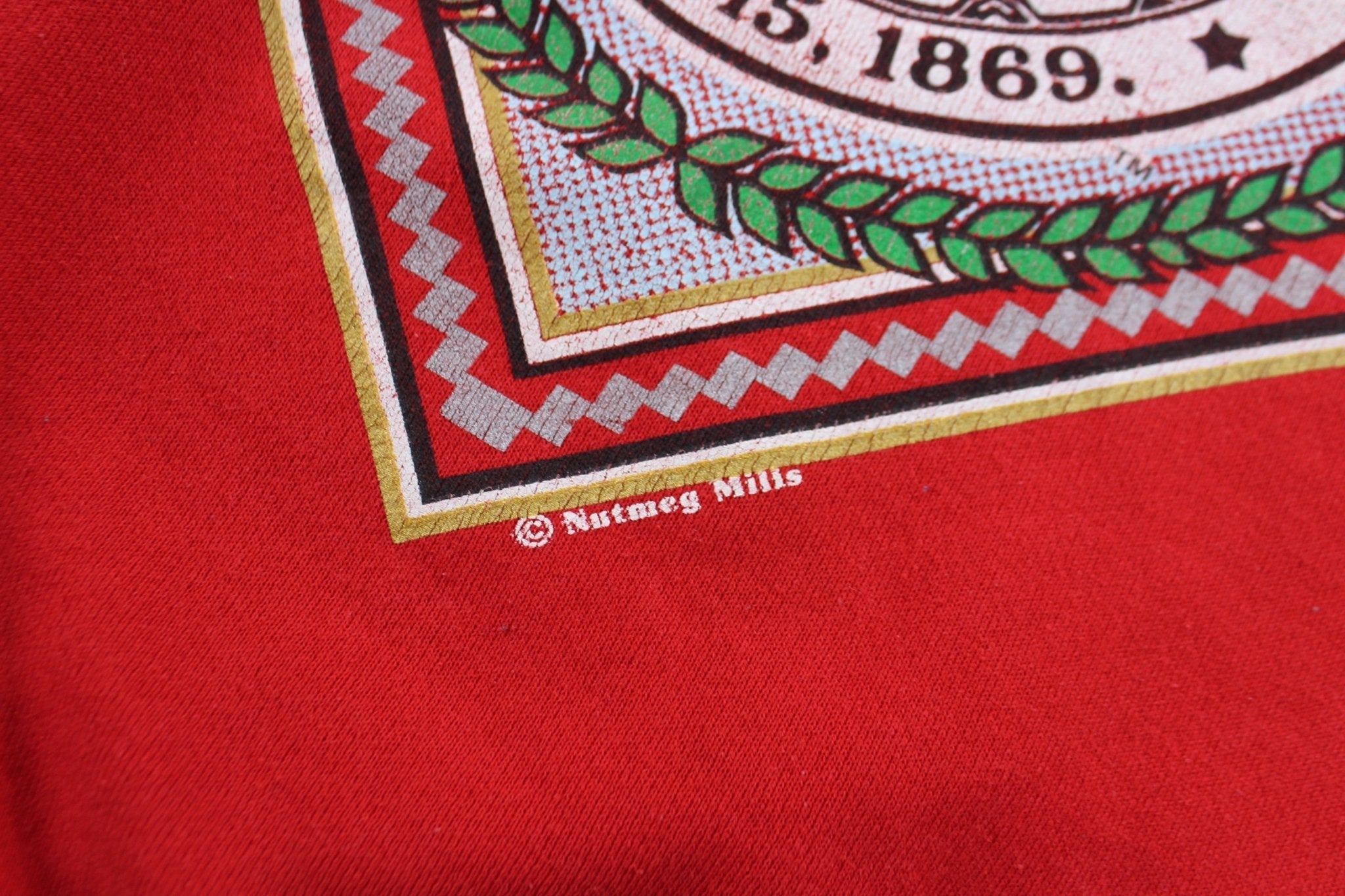 90's University of Nebraska Nutmeg Mills Sweatshirt - Sweatshirt - Thrifted Threads