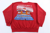 90's University of Nebraska Sweatshirt - Sweatshirt - Thrifted Threads