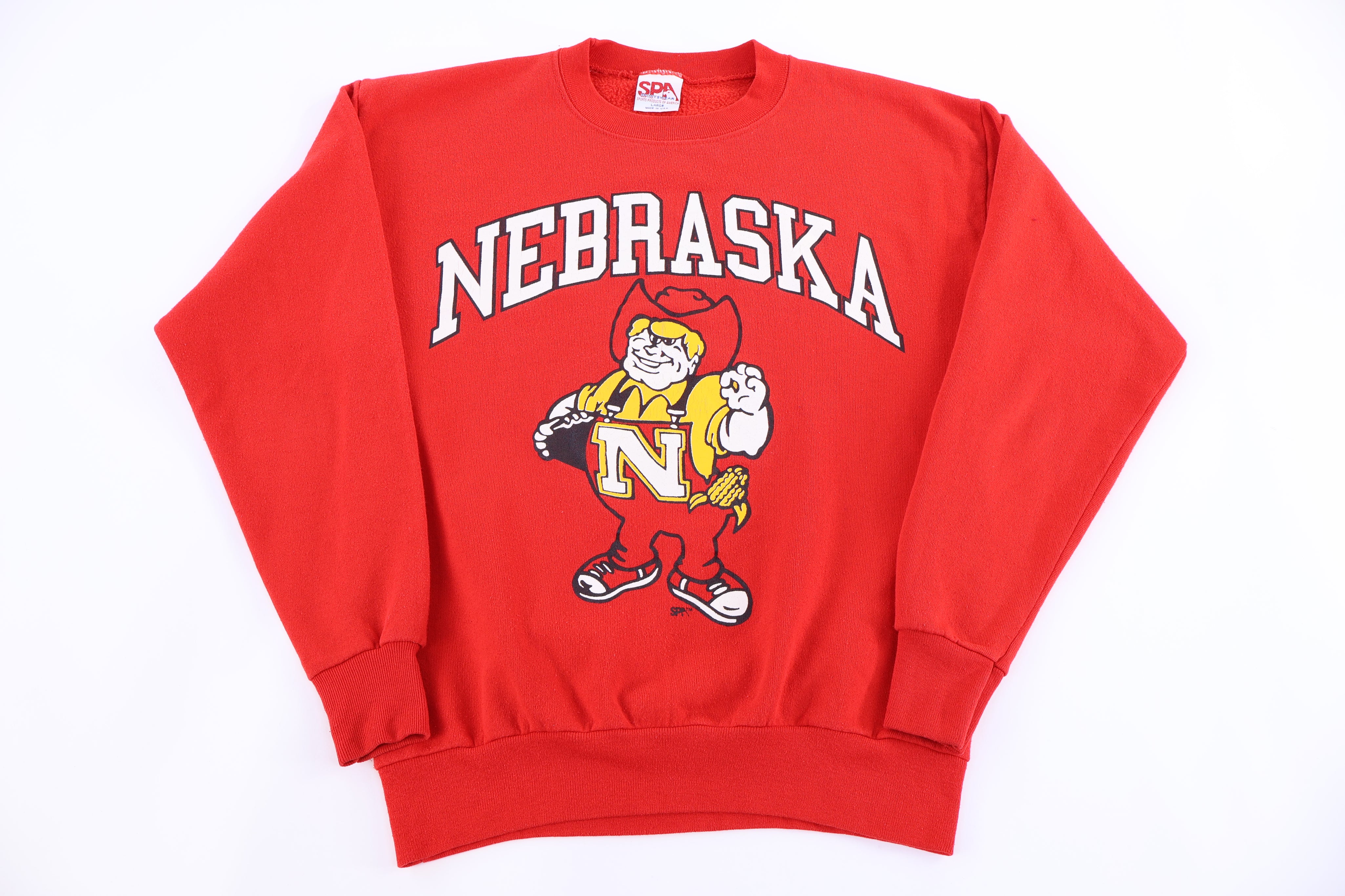 90's University of Nebraska Sweatshirt - Sweatshirt - Thrifted Threads