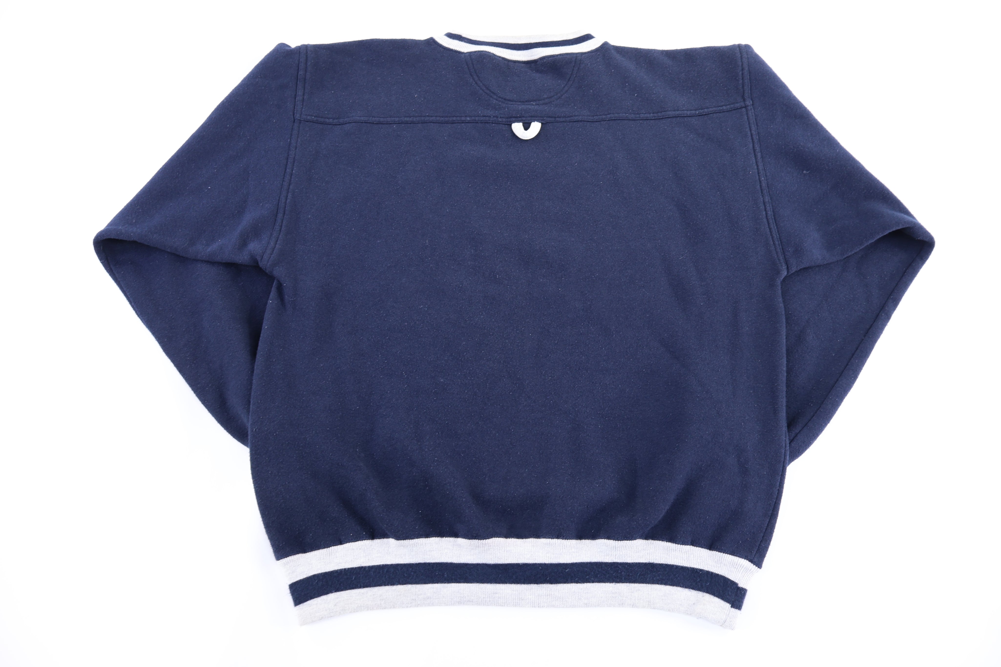 90's University of Notre Dame Embroidered Sweatshirt - Sweatshirt - Thrifted Threads