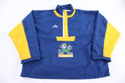 90's University of Notre Dame Half Zip Pullover Windbreaker - Jacket - Thrifted Threads