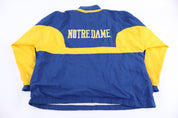90's University of Notre Dame Half Zip Pullover Windbreaker - Jacket - Thrifted Threads