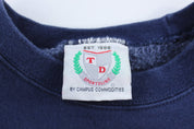 90's University of Notre Dame Irish Embroidered Sweatshirt - ThriftedThreads.com