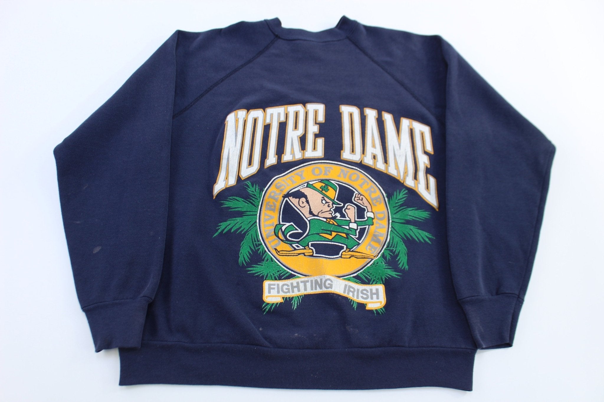 90's University of Notre Dame Sweatshirt - ThriftedThreads.com