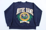 90's University of Notre Dame Sweatshirt - Sweatshirt - Thrifted Threads