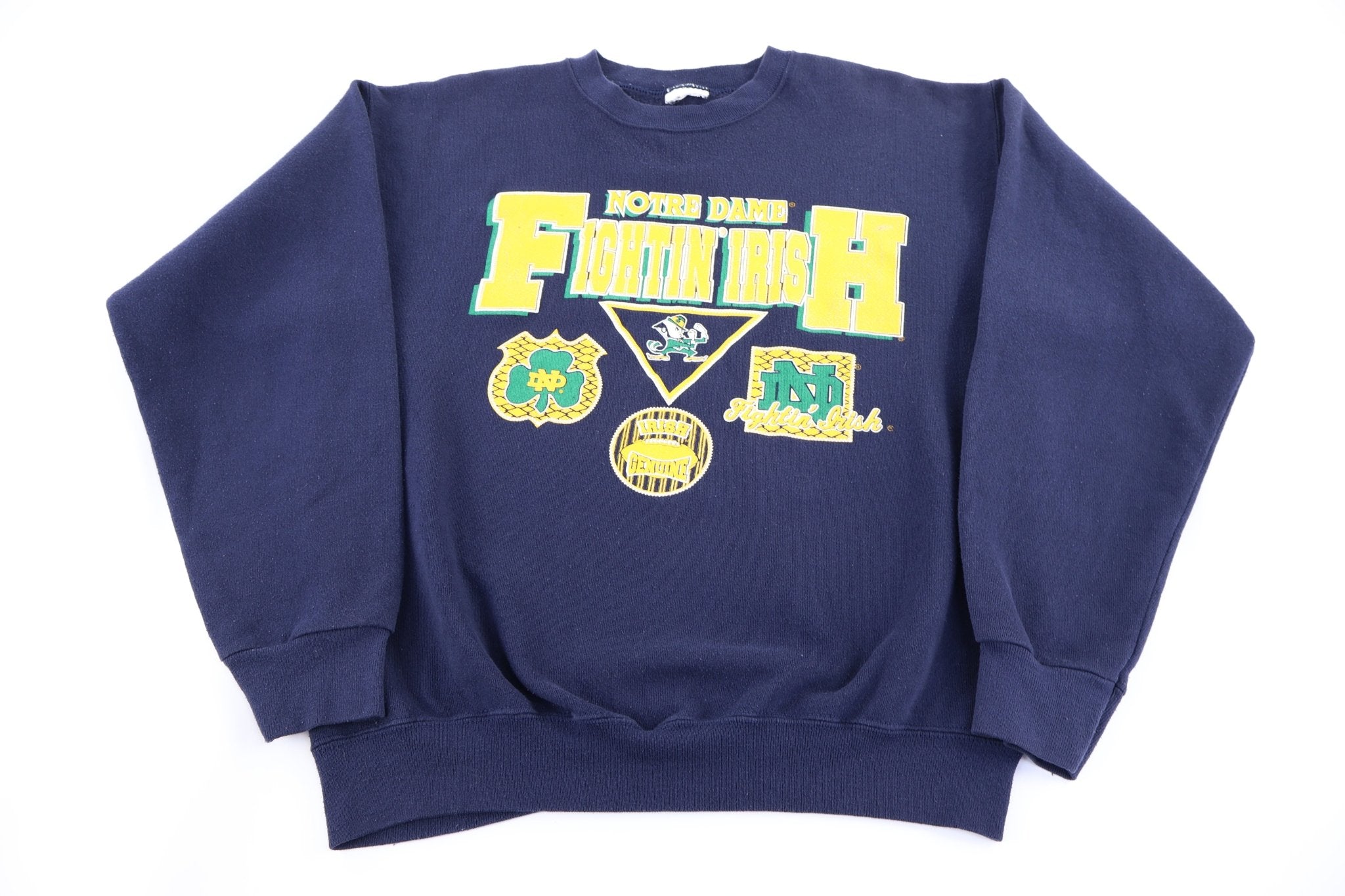 90's University of Notre Dame Sweatshirt - Sweatshirt - Thrifted Threads