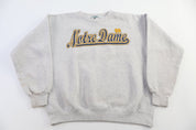 90's University of Notre Dame Sweatshirt - Sweatshirt - Thrifted Threads