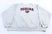 90's University of Texas A&M Grey Sweatshirt - ThriftedThreads.com
