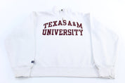 90's University of Texas A&M Quarter Zip Pullover - ThriftedThreads.com