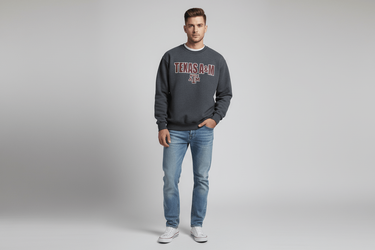 90's University of Texas A&M Sweatshirt - ThriftedThreads.com