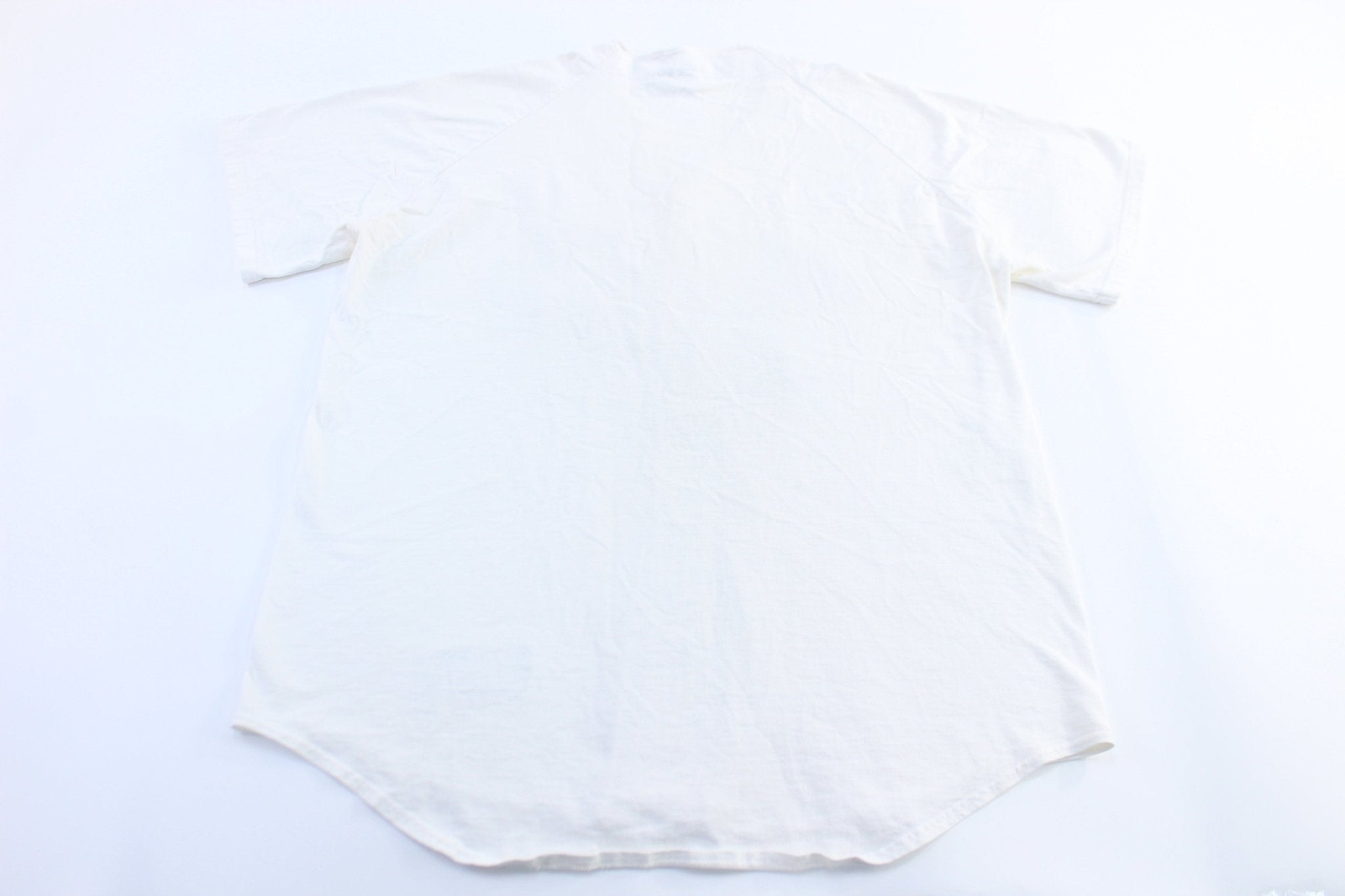 90's University of Texas Longhorns Embroidered Baseball Jersey - ThriftedThreads.com