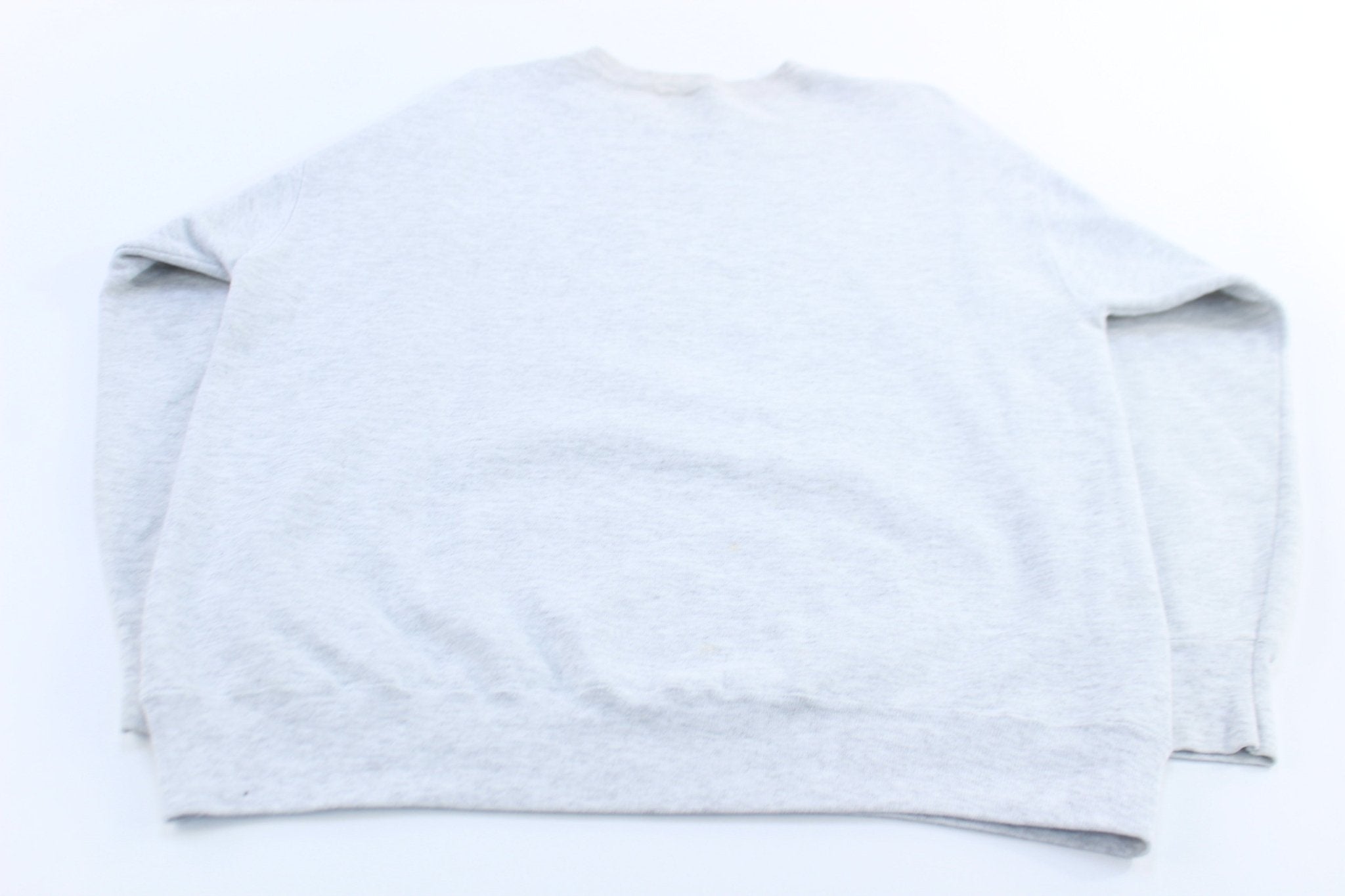90's University of Wisconsin Grey Athletic Dept Sweatshirt - ThriftedThreads.com