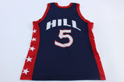 90's USA Basketball Grant Hill Champion Basketball Jersey - ThriftedThreads.com